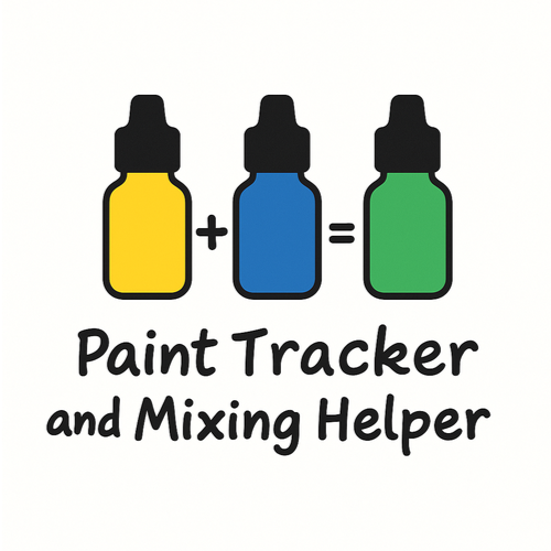 Paint Tracker and Mixing Helper Tool